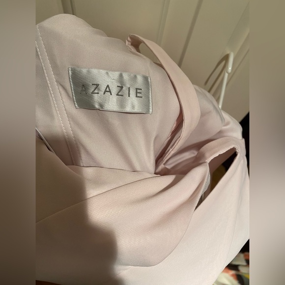Azazie Melody Blushing Pink Brand New Bridesmaid Dress - Picture 8 of 10